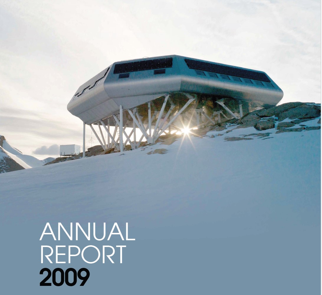 International Polar Foundation Annual Report 2009