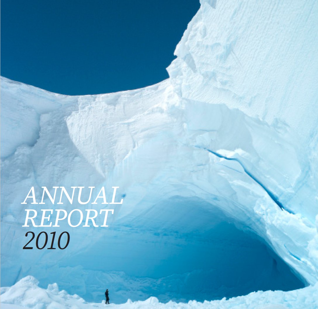 International Polar Foundation Annual Report 2010