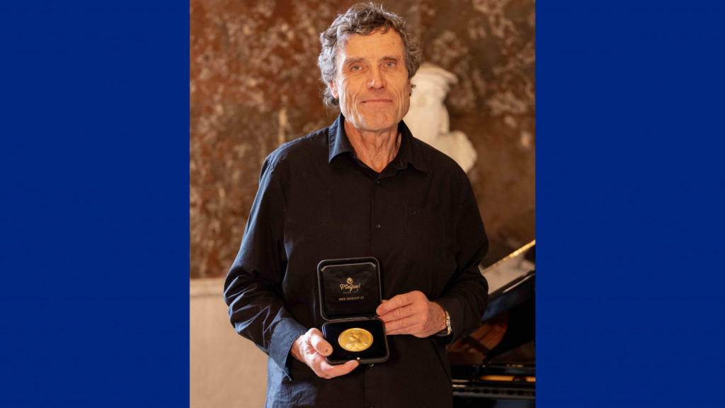 Alain Hubert Awarded Prestigious Belgica Prize at Ceremony in Brussels