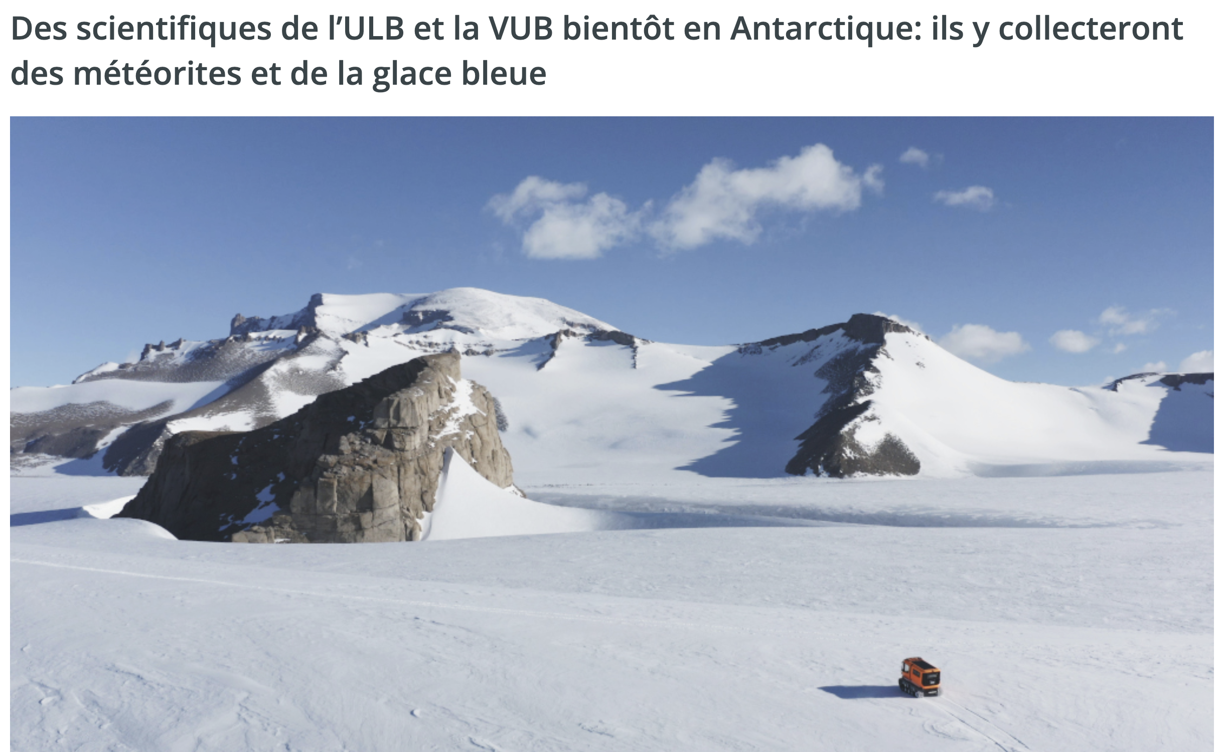 BXL media using photo of Venturi Antartica