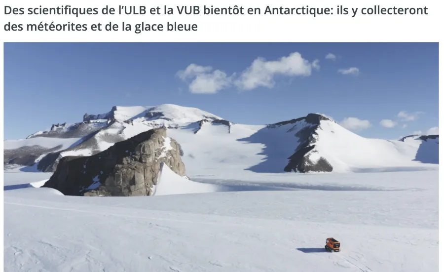 BXL media using photo of Venturi Antartica