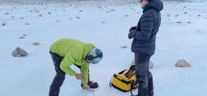 FROID scientists at the Nansen Blue Ice Feild